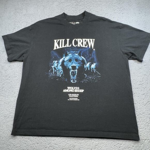 Kill Crew Shirt Mens XXS Wolves Among Sheep Porrada Series Vol 1 Graphic Tee - Picture 1 of 10